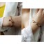 Wanying Stylish Skull Cross Alloy Knit Bracelet