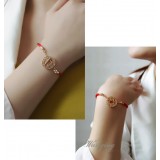 Wholesale - Wanying Exquisite Copper Coin Knit Bracelet