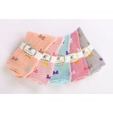 Wholesale - 10pcs/Lot Cartoon Women Winter Thickened Woolen Socks Room Socks -- Butterflies Mixed Colors