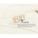 Wholesale - Wanying Shiny Crystal Insect Stud Earrings