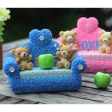 Wholesale - Lovely Bear Couple Sofa Piggy Bnak Money Box