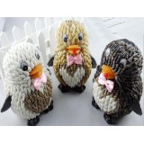 wholesale - Cute QQ Penguin Shell Piggy Bank Money Box 