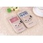 Double View Window Cat-pad Protection Cell Phone Leather Case Cover For Apple iPhone 6