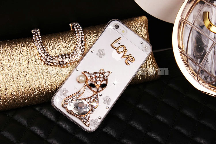 Creative Crystal Zhenqi Design Phone Cover Protect Case for Apple iPhone 6 / 6 Plus 