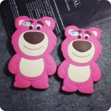 Wholesale - 3D Strawberry Bear Protection Cell Phone Cases for Apple iPhone 6 / 6 Plus 