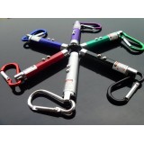 wholesale - Triple Mini Flashlight Infrared Laser Light UV Money Detector Light LED Flashlight With Carabiner