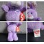 Original TY Big Eyes Collection Lavender Purple Rabbit Plush Toys 15cm/5.9inch