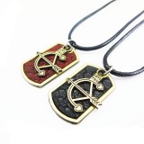 Wholesale - Jewelry Lovers Neckla Created Infinity Chain Pendant Bow and Arrow Couple Necklace 2Pcs Set XL083