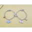 Jewelry Lovers Bracelets Created Infinity Charm Chain Set Auger Puppy Couple Bangles 2Pcs Set