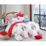 Wholesale - SIMOYO Vintage Designed Concise Style Pattern 4pcs Comforter Set Queen Size