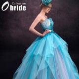 Wholesale - Ball Gown Strapless floor-length Appliques Wedding Dress