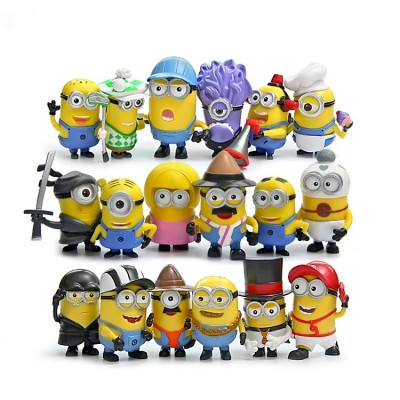 minions mini figurines 10 piece set