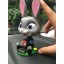 Zootopia Judy Hopps Shaking Head Action Figure PVC Toys Cute Movie Characters Car Decorations 13CM/5Inch Tall