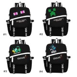 Wholesale - MineCraft MC Backpacks Fashionable Black & White Shoulder Rucksacks Schoolbags