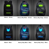 Wholesale - Batman Backpacks Luminous Fashionable Shoulder Rucksacks Schoolbags