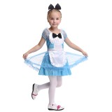 wholesale - Halloween Costumes for Girls Maid Dress Cosplay Costume Set EK177