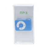 Wholesale - USB Rechargeable Mini Screen-Free Clip MP3 Player with Micro SD/TF Card Slot - Blue