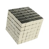 Wholesale - 3MM 216Pcs Set Magnetic Cubes Buckycubes Neocube Silver