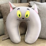 wholesale - Comfort Foam Particles U Neck Travel Pillow Cute Cartoon Pattern - Tom Cat