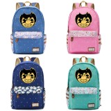 Wholesale - Bendy and the Ink Machine Backpacks Canvas Schoolbags for Kids 16Inch B