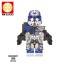 8Pcs Star Wars Minifigures Jesse Rex Building Blocks Mini Figure Toys WM6095