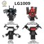 4Pcs Skibidi Toilet Building Blocks Upgraded Titan Cameraman Sperakerman TV Man Mini Action Figures Kids Toys Set LG1009