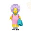 8Pcs The Simpsons Building Blocks Lisa Marge Martin Mini Action Figures DIY Bricks Kids Toys Set SP1016