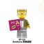 8Pcs The Simpsons Building Blocks Lisa Marge Martin Mini Action Figures DIY Bricks Kids Toys Set SP1016