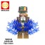 8Pcs JOJO Anime Building Blocks Emporio Hermes Foo Mini Action Figures DIY Bricks Kids Toys Set WM6160