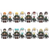 Wholesale - 8Pcs Scout Legion Building Blocks Mini Action Figures DIY Bricks Kids Toys Set WM6166