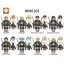 8Pcs Scout Legion Building Blocks Mini Action Figures DIY Bricks Kids Toys Set WM6166