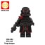 8Pcs Star Wars Building Blocks Dooku Darth Vader Mini Action Figures Bricks Kids Toys Set WM6130