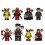 8Pcs Super Heroes Building Blocks Deadpool Wolverine Mini Action Figures Bricks Kids Toys Set KT1076