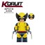 8Pcs Super Heroes Building Blocks Deadpool Wolverine Mini Action Figures Bricks Kids Toys Set KT1076