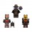 3Pcs Star Wars Building Blocks Bane Commander Blacksmith Mini Action Figures Bricks Kids Toys Set KT1074