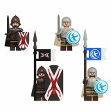 Wholesale - 4Pcs Game of Thrones Building Blocks Mini Action Figures Bricks Kids Toys Set KT1073