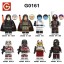 8Pcs Star Wars Baylan Shin Building Blocks Mini Action Figures Bricks Kids Toys Set G0161