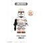 8Pcs Star Wars The Clone Troopers Building Blocks Mini Action Figures Bricks Kids Toys Set G0161