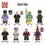 8Pcs Super Heroes Task Force X Building Blocks Mini Action Figures Bricks Kids Toys Set G0106