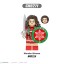 8Pcs Super Heroes Santa Series Building Blocks Mini Action Figures Bricks Kids Toys Set G0135