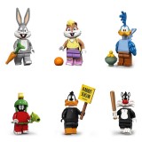 Wholesale - 6Pcs Bugs Bunny Series Building Blocks Mini Action Figures Bricks Kids Toys Set 91001-91006