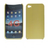 Wholesale - Plastic Skin Case Yellow for Apple iPhone 4G OS 4