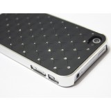 Wholesale - Rhinestone Studded Case for iPhone 4/4S - Black