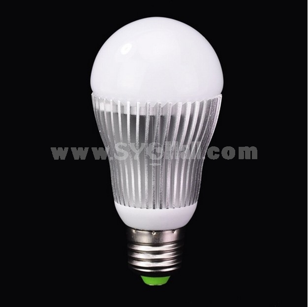 E27 85-265V 6W Warm White Light 2700K Energy Saving LED Bulb with Remote Control