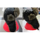 Wholesale - Leather Ear Protection Cold-proof Wind Snow Hat