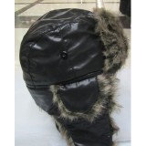 Wholesale - Black Water-proof Ear Protection Cold-proof Wind Snow Hat