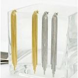 Wholesale - Stylish Tassels Long Pattern Earring (TSS0059)