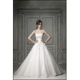 Wholesale - MTF Strapless Luxurious A-line Ball Gown Wedding Dress S900