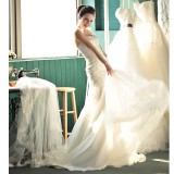 Wholesale - MTF Strapless Sweetheart A-line Mermaid Wedding Dress H6018