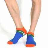 Wholesale - BONAS Hot Sale Stripe Cotton Men Ankle Socks